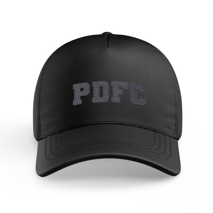 PDFC Sports Cap with Mesh Panel - Black